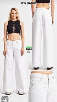 Джинсы Jeans Style 3026-S4 white - делук