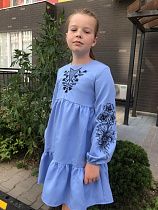 Платье Moda School M24 l.blue - делук