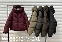 Куртка Oukali 23012 brown - делук