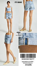 Шорты Jeans Style 4085-4S5-3 l.blue - делук