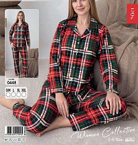 Пижама Estima 0448 red-green - делук