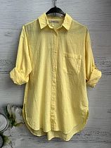 Рубашка New Season 8580 yellow - делук