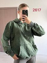 Худи Fsn 2617 green - делук