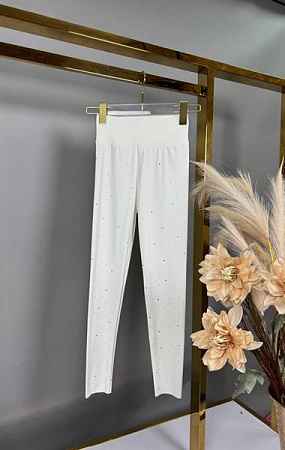 Лосины Delfinka 26207 white - делук