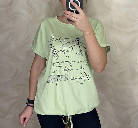 Футболка Levisha 25306 mint - делук