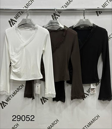 Свитер Met&March 29052 black - делук