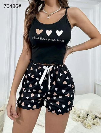 Пижама Anion 70486 black - делук