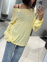 Свитер Comod 86027 yellow - делук