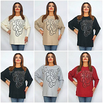 Свитер Biblos 2294 mix - делук