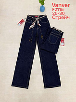 Джинсы Vanver F2115 navy - делук