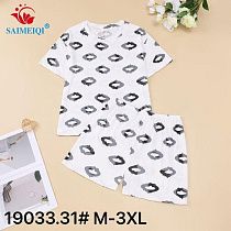 Пижама Saimeiqi 19033-31 white - делук