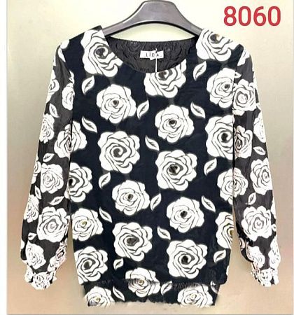 Свитер Lida 8060 black - делук