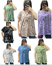 Футболка Levisha 25313 black - делук