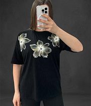 Футболка Levisha 25034 black - делук