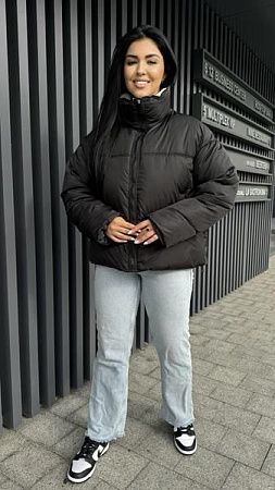 Куртка Katty 8508 black - делук