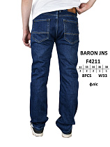 Джинсы God Baron F4211 blue - делук