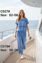 Костюм Yafeier C527-579 l.blue - делук