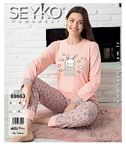 Пижама Disneyopt 69663 peach - делук