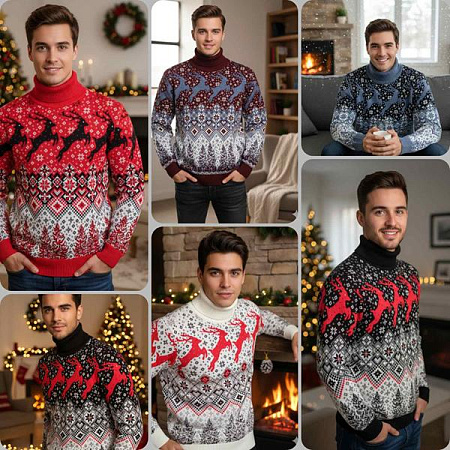 Свитер Moranny MR330 wine - делук