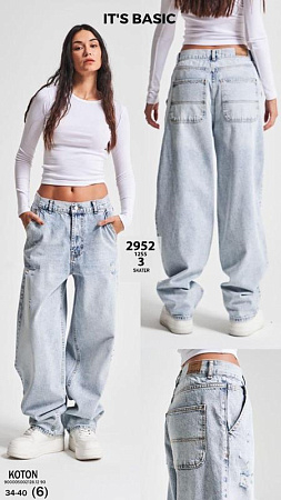 Джинсы Ruxa 2952-12-3 l.blue - делук