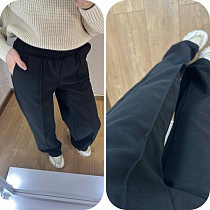 Штаны Valentina 247 black - делук