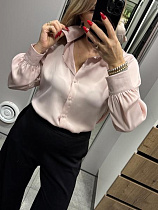 Рубашка Lora LR1508 pink - делук