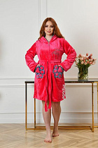 Халат Romeo Life RL1045 red - делук