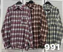 Рубашка Comod 991-1 brown - делук