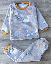 Пижама Miki Maki MM433 grey Пижама Miki Maki MM433 grey - делук