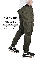 Джинсы God Baron AK8502-3 khaki - делук