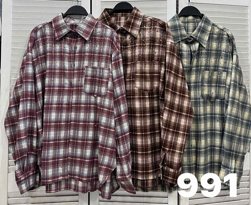 Рубашка Comod 991-1 brown - делук