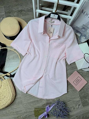 Рубашка Arina 2463 pink - делук