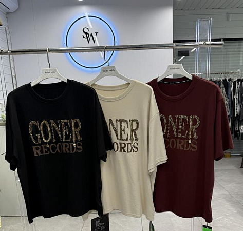 Футболка Saint Wish 8012 mix - делук