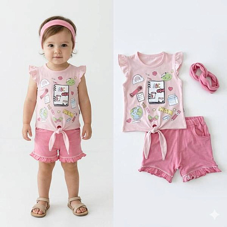Футболка Malibu2 212663 peach - делук