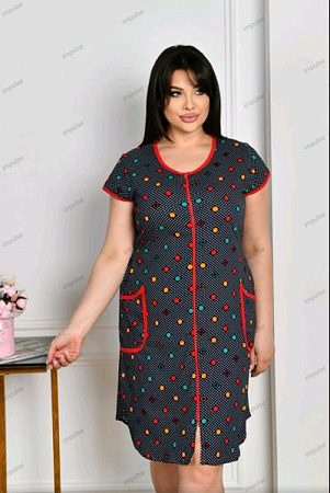 Халат Romeo Life 2620 black - делук