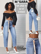 Джинсы Jeans Club SK252-4 l.blue - делук