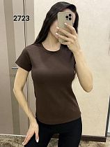 Футболка Fsn 2723 brown - делук