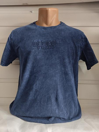 Футболка Panda 1813 blue - делук