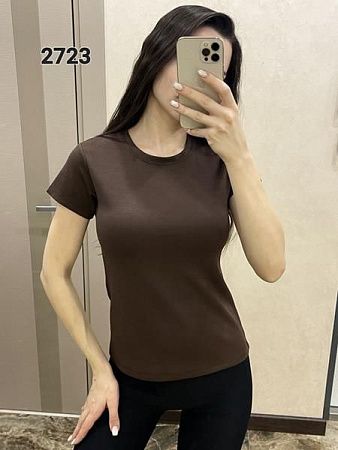 Футболка Fsn 2723 brown - делук