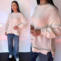 Свитер Three Black Women TB94 beige - делук
