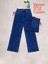 Джинсы Vanver D8270 navy - делук