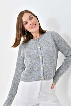 Кофта Karon 8017 grey - делук