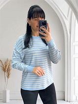 Свитер Levisha 25501 l.blue - делук