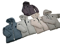 Куртка Shon S1699 beige - делук