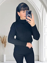 Свитер Levisha 25413 black - делук