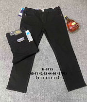 Джинсы God Baron U-9115 black - делук