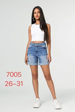 Шорты Newjeans 7005 l.blue - делук