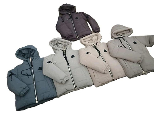 Куртка Shon S1699 beige - делук