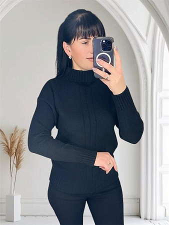 Свитер Levisha 25413 black - делук