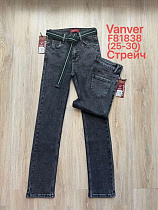 Джинсы Jeans Club F81838 grey - делук